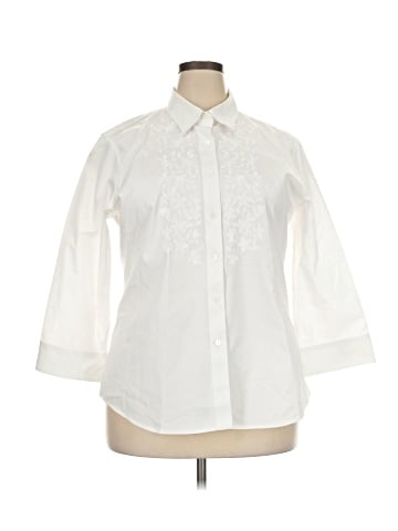 Orvis 3/4 Sleeve Button-Down Shirt (view 1)