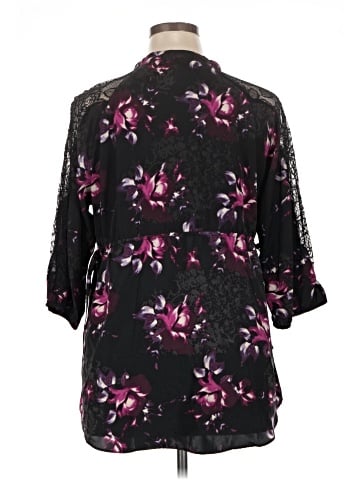 Elle 3/4 Sleeve Blouse (view 2)