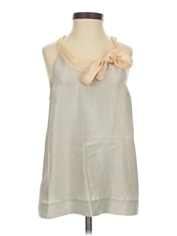J.Crew Sleeveless Silk Top (view 1)