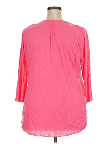 Faded Glory 3/4 Sleeve Blouse (view 2)