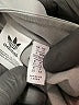 Adidas 100% Polyester Gray Track Jacket Size M - photo 6