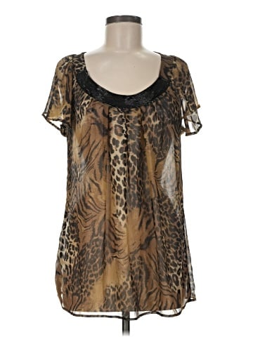 THX Thanx Collection Short Sleeve Blouse (view 1)
