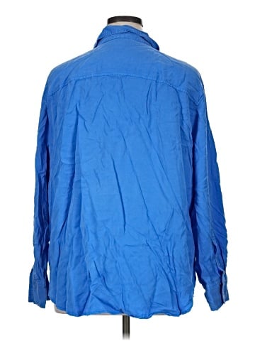 CALVIN KLEIN JEANS Long Sleeve Button-Down Shirt (view 2)