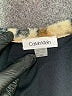 Calvin Klein 100% Polyester Animal Print Ivory Jacket Size L - photo 6