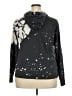 Torrid 100% Polyester Stars Gray Pullover Sweater Size 2X Plus (2) - photo 2