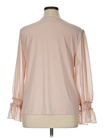 Calvin Klein Long Sleeve Blouse (view 2)