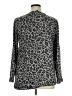 Ellen Tracy Animal Print Gray Pullover Sweater Size XL - photo 2