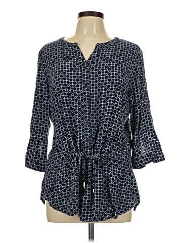 Croft & Barrow 3/4 Sleeve Blouse (view 1)