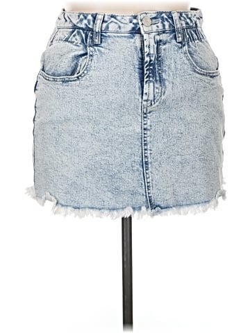Indigo Rein Denim Skirt (view 1)