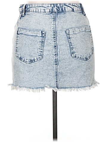 Indigo Rein Denim Skirt (view 2)