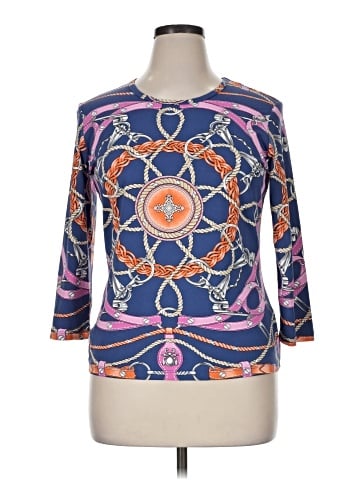J. McLaughlin 3/4 Sleeve T-Shirt (view 1)