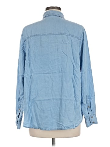 CALVIN KLEIN JEANS Long Sleeve Button-Down Shirt (view 2)