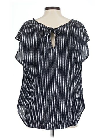 LC Lauren Conrad Short Sleeve Blouse (view 2)
