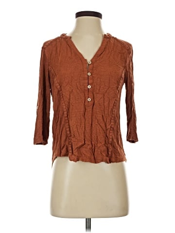 Democracy 3/4 Sleeve Blouse (view 1)