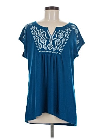 Westbound Short Sleeve Blouse (view 1)