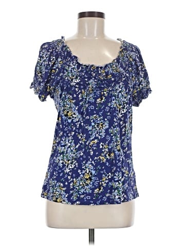 Elle Short Sleeve Blouse (view 1)