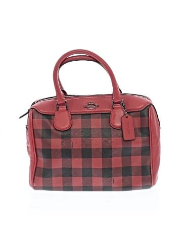 Coach Factory Leather Satchel (view 1)