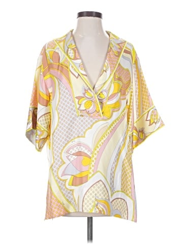 Emilio Pucci Short Sleeve Silk Top (view 1)