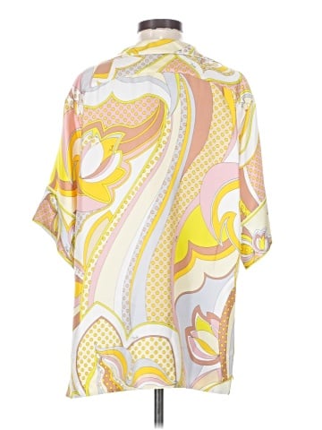 Emilio Pucci Short Sleeve Silk Top (view 2)