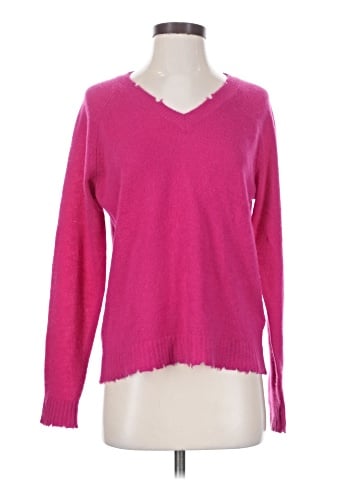 Minnie Rose Cashmere Pullover Sweater (view 1)