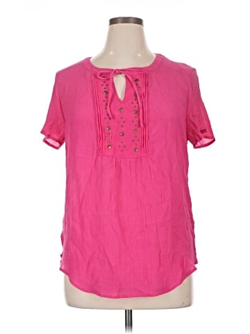 Liz Claiborne Short Sleeve Blouse (view 1)