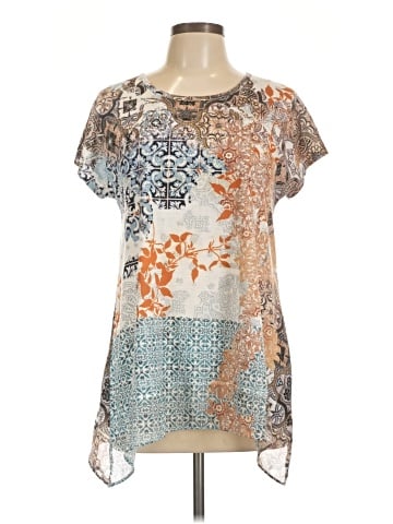 Zenergy by Chico's Short Sleeve T-Shirt (view 1)