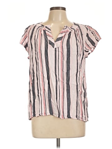 St. John's Bay Short Sleeve Blouse (view 1)