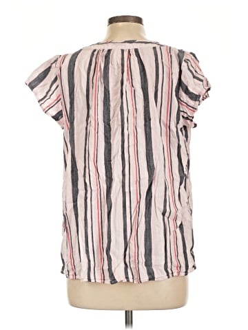 St. John's Bay Short Sleeve Blouse (view 2)
