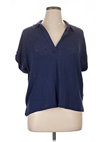 Banana Republic Factory Store Short Sleeve Blouse (view 1)