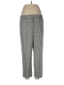 Talbots Houndstooth Gray Casual Pants Size 12 - photo 1