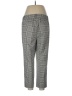 Talbots Houndstooth Gray Casual Pants Size 12 - photo 2