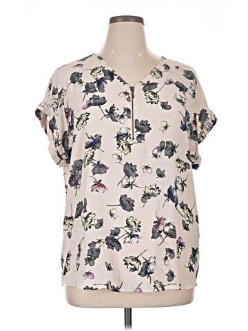 Maurices Short Sleeve Blouse (view 1)