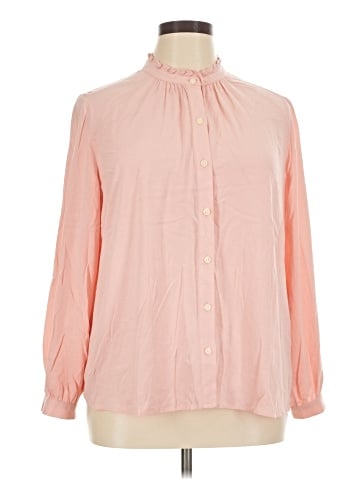 Style&Co Long Sleeve Blouse (view 1)