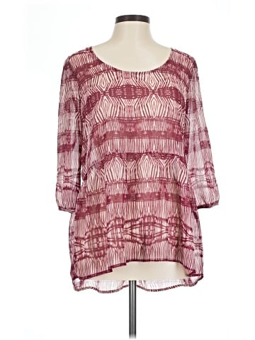 Charming Charlie 3/4 Sleeve Blouse (view 1)