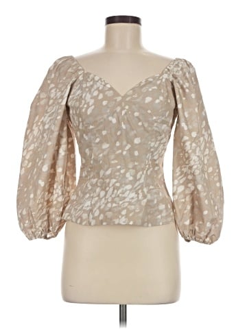 Express 3/4 Sleeve Blouse (view 1)