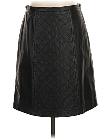 W by Worth Faux Leather Skirt (view 1)