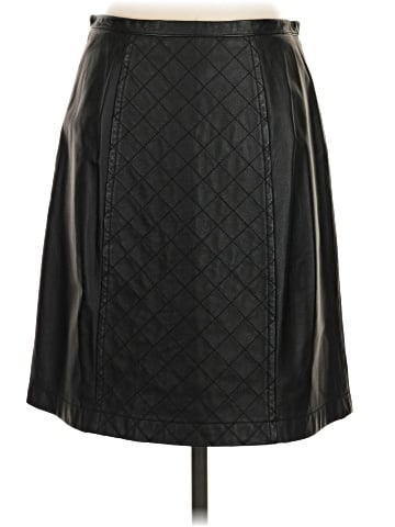 W by Worth Faux Leather Skirt (view 2)