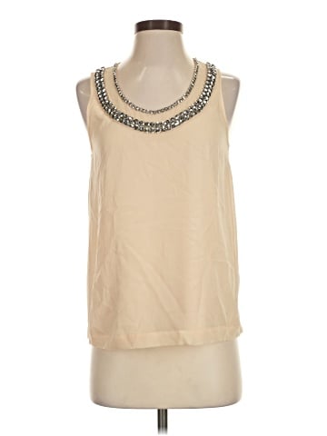 Diane von Furstenberg Sleeveless Silk Top (view 1)