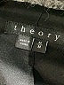 Theory Plaid Gray Wool Coat Size M - photo 6