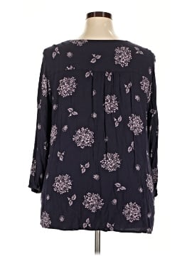 Skies Are Blue Long Sleeve Blouse (view 2)