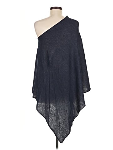 Repeat Cashmere Poncho (view 2)