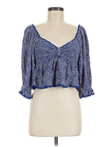 Free People 3/4 Sleeve Blouse (view 1)