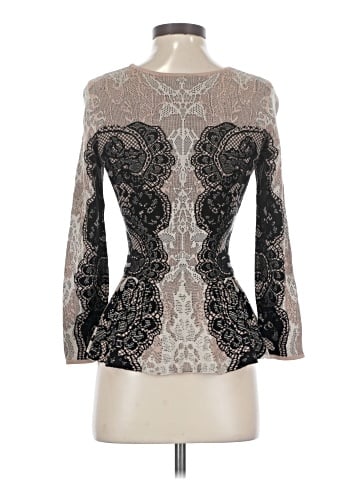BCBGMAXAZRIA 3/4 Sleeve Top (view 2)