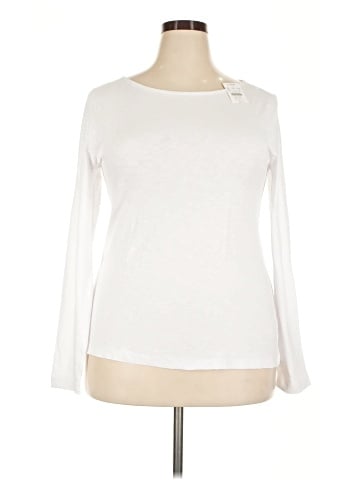 J.Crew Factory Store Long Sleeve T-Shirt (view 1)