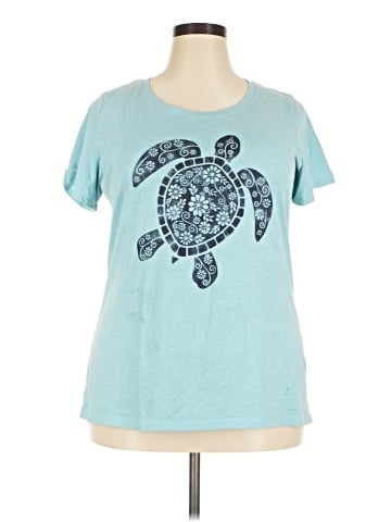 St. John's Bay Short Sleeve T-Shirt (view 1)