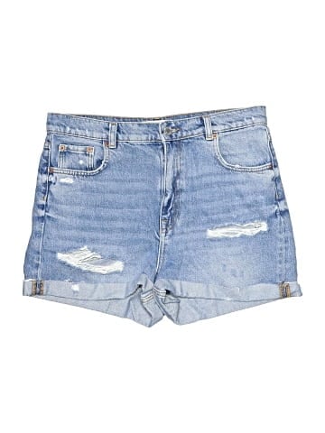Zara Denim Shorts (view 1)