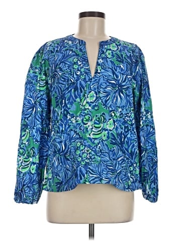 Lilly Pulitzer Long Sleeve Blouse (view 1)