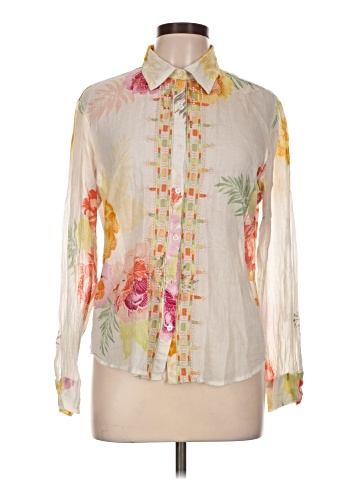 Magazine Long Sleeve Blouse (view 1)