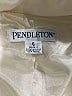 Pendleton 100% Virgin Wool Solid Ivory Wool Blazer Size 6 - photo 6