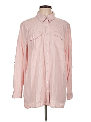 Style&Co Long Sleeve Button-Down Shirt (view 1)